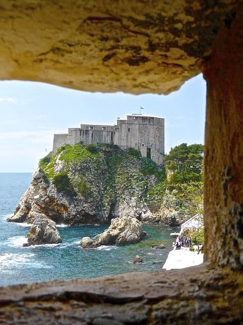 Qué ver en Croacia qué ver en Croacia Dubrovnik Fuerte Lovrijenac